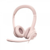 Logitech H390 Slúchadlá s mikrofónom Kábel Pres hlavu Kancelária / call centrum USB Typ-A Ružová (981-001281) Logitech H390 Slúchadlá s mikrofónom Kábel Pres hlavu Kancelária / call centrum USB Typ-A Ružová (981-001281)