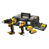 KOMBO SADA 18V PowerStack 2x1,7Ah (DCD709+DCF809) Tstak II DEWALT KOMBO SADA 18V PowerStack 2x1,7Ah (DCD709+DCF809) Tstak II DEWALT
