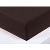 XPOSE® Jersey plachta Exclusive - tmavo hnedá 120x200 cm, Jersey XPOSE® Jersey plachta Exclusive - tmavo hnedá 120x200 cm, Jersey