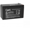 Olovená batéria Geti 12V 7,0Ah (konektor 4,75 mm) Olovená batéria Geti 12V 7,0Ah (konektor 4,75 mm)