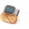 Držiak Tetra Nightstand pre hodinky Apple Watch olivové drevo Držiak Tetra Nightstand pre hodinky Apple Watch olivové drevo