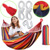 Bluegarden Bluegarden, závesná hojdacia sieť s drevenou oporou pre 1 osobu 90x200cm Hammock 400257, žltá, OGR-09033 Bluegarden Bluegarden, závesná hojdacia sieť s drevenou oporou pre 1 osobu 90x200cm Hammock 400257, žltá, OGR-09033