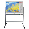 Magnetická mapa Európy s hliníkovým stojanom Magnetická mapa Európy s hliníkovým stojanom