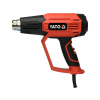 YATO Teplovzdušná pištoľ 1600W 50-650C 2SPEED LCD+PAMÄŤ (YT-82296) YATO Teplovzdušná pištoľ 1600W 50-650C 2SPEED LCD+PAMÄŤ (YT-82296)