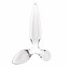 Satisfyer Triple Crystal 2 – sklenené dildo s 3 tvarmi, 22 cm (priesvitné) Satisfyer Triple Crystal 2 – sklenené dildo s 3 tvarmi, 22 cm (priesvitné)