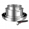 Tefal L897S574 Ingenio Emotion Súprava panvíc 5 kusov - strieborná Tefal Tefal L897S574 Ingenio Emotion Súprava panvíc 5 kusov - strieborná Tefal