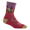 DARN TOUGH NORTHWOODS MICRO CREW MIDWEIGHT WITH CUSHION, cranberry - M DARN TOUGH NORTHWOODS MICRO CREW MIDWEIGHT WITH CUSHION, cranberry - M