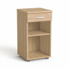 Skriňa, vo výške stola, so zásuvkou, otvorené police, MAYAH Skriňa, vo výške stola, so zásuvkou, otvorené police, MAYAH