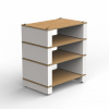BLOK Stax 2G 4 Shelf Farba: Biela BLOK Stax 2G 4 Shelf Farba: Biela