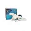 Doudou zajačik s tmavomodrým brmbolcom 25 cm Doudou zajačik s tmavomodrým brmbolcom 25 cm