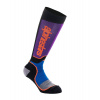 ALPINESTARS ponožky MX PLUS, ALPINESTARS, detské (černá/oranžová/fialová/modrá/šedá) 2026 ALPINESTARS ponožky MX PLUS, ALPINESTARS, detské (černá/oranžová/fialová/modrá/šedá) 2026
