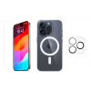 3PACK - Ochranné sklo + Crystal Air kryt s MagSafe + ochranné sklíčko kamery pre iPhone 15 Pro 3PACK - Ochranné sklo + Crystal Air kryt s MagSafe + ochranné sklíčko kamery pre iPhone 15 Pro