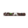 NYLON BASIC obojok Alu-Strong - hnedá NYLON BASIC obojok Alu-Strong - hnedá