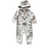 Detská kombinéza - ELEFUN 68 DEATICKÉ MEYTICKÉ, ČIERNÉ, Šedé (Zebra Ramper Cotton Suit *68) Detská kombinéza - ELEFUN 68 DEATICKÉ MEYTICKÉ, ČIERNÉ, Šedé (Zebra Ramper Cotton Suit *68)