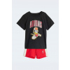 Detská bavlnená súprava adidas DISNEY JZ7677 čierna 92 Detská bavlnená súprava adidas DISNEY JZ7677 čierna 92