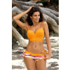 Marko Trojdielne dámske plavky Marko Angelina Orange-Vigneto M-544 (6) oranžové, Veľkosť S, Farba oranžová Marko Trojdielne dámske plavky Marko Angelina Orange-Vigneto M-544 (6) oranžové, Veľkosť S, Farba oranžová