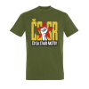 Tričko Koza Bobkov - ČSSR Hand x Chris Gladic Dark Khaki 3XL Tričko Koza Bobkov - ČSSR Hand x Chris Gladic Dark Khaki 3XL