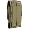 MOLLE pouzdro na mobil, Medium, Brandit, Tactical Camo MOLLE pouzdro na mobil, Medium, Brandit, Tactical Camo