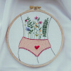 Súprava plátna na vyšívanie krížikom, kvety, maľovanie 20 x 20 cm Súprava plátna na vyšívanie krížikom, kvety, maľovanie 20 x 20 cm