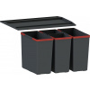 Odpadkový kôš Franke Easysort 600-2-2 2x14,5 l, 2x7,5 l Odpadkový kôš Franke Easysort 600-2-2 2x14,5 l, 2x7,5 l