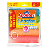 Spontex utierky XXL Microfible 4 + 1 ks Spontex utierky XXL Microfible 4 + 1 ks
