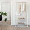 BRABANTIA Linn 95,5 x 190 cm biely - vešiak / sušiak na oblečenie z nehrdzavejúcej ocele BRABANTIA Linn 95,5 x 190 cm biely - vešiak / sušiak na oblečenie z nehrdzavejúcej ocele