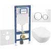 GEBERIT Duofix Special súprava 5v1 - inštalačný modul, závesné WC s DirectFlush a Softclose WC sedadlo VILLEROY & BOCH Subway 2.0, tlačidlo Sigma20 Round, 115.882.KJ.1 (biela/lesklý chróm), SANI11CK31 GEBERIT Duofix Special súprava 5v1 - inštalačný modul, závesné WC s DirectFlush a Softclose WC sedadlo VILLEROY & BOCH Subway 2.0, tlačidlo Sigma20 Round, 115.882.KJ.1 (biela/lesklý chróm), SANI11CK31