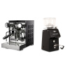 Rocket Espresso Appartamento TCA, black/black + Ascaso H64, black Rocket Espresso Appartamento TCA, black/black + Ascaso H64, black