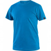 CANIS Tričko CXS NOLAN s krátkym rukávom, azúrové, Varianta Azúrová, Veľkosť S CANIS Tričko CXS NOLAN s krátkym rukávom, azúrové, Varianta Azúrová, Veľkosť S
