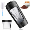Šejker na proteíny prenosný elektrický USB čierny 650 ml Šejker na proteíny prenosný elektrický USB čierny 650 ml