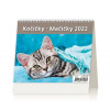Minimax Kočičky 2022, stolní kalendář Minimax Kočičky 2022, stolní kalendář