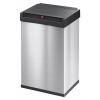 Kôš na odpadky nerezová oceľ Hailo 35l strieborný Kôš na odpadky nerezová oceľ Hailo 35l strieborný