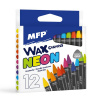 Voskovky trojhranné Neón 12 farieb MFP 6300387 Voskovky trojhranné Neón 12 farieb MFP 6300387