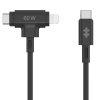Hyper kábel HyperJuice USB-C/Lightning Hybrid Silicone Cable 1.5m - Black (Hyper kábel HyperJuice USB-C/Lightning Hybrid Silicone Cable 1.5m - Black) Hyper kábel HyperJuice USB-C/Lightning Hybrid Silicone Cable 1.5m - Black (Hyper kábel HyperJuice USB-C/Lightning Hybrid Silicone Cable 1.5m - Black)