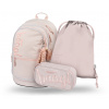 BAAGL SADA 3 Core Creamy: batoh, peračník, vrecko BAAGL SADA 3 Core Creamy: batoh, peračník, vrecko