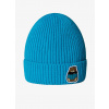Čiapka pre deti The North Face Logo Box Cuffed Beanie - meridian blue/bear patch Čiapka pre deti The North Face Logo Box Cuffed Beanie - meridian blue/bear patch