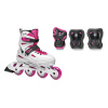 Kolieskové korčule Rollerblade FURY Combo, White/Pink veľkosť EUR: 36.5-40.5 Kolieskové korčule Rollerblade FURY Combo, White/Pink veľkosť EUR: 36.5-40.5