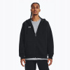 Under Armour UA Rival Fleece FZ Hoodie-BLK 1379767-001 Under Armour UA Rival Fleece FZ Hoodie-BLK 1379767-001