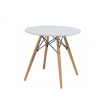 Jedálenský stôl SCANDI 80 cm biely Jedálenský stôl SCANDI 80 cm biely