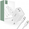 Tech-Protect Nabíječka TECH-PROTECT C35W 2PORTOVÁ SÍŤOVÁ NABÍJEČKA PD35W + KABEL LIGHTNING BÍLÁ Tech-Protect Nabíječka TECH-PROTECT C35W 2PORTOVÁ SÍŤOVÁ NABÍJEČKA PD35W + KABEL LIGHTNING BÍLÁ