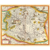 GERHARD MERCATOR (1512-1594): Mapa Uhorsko. Kolorovaná medirytina. Duisburg, 1595. Druh potlače: Exkluzívne prevedenie na plátne v drevených lištách 75x64 - Reprodukcia dekoračnej historickej mapy na GERHARD MERCATOR (1512-1594): Mapa Uhorsko. Kolorovaná medirytina. Duisburg, 1595. Druh potlače: Exkluzívne prevedenie na plátne v drevených lištách 75x64 - Reprodukcia dekoračnej historickej mapy na