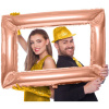 Fóliový balón v tvare selfie rámu Rose Gold 85x60cm - Folat Fóliový balón v tvare selfie rámu Rose Gold 85x60cm - Folat