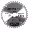 Kotúč Strend Pro TCT 210x2.6x30/20 mm 40T, na drevo, pílový, SK plátkami Kotúč Strend Pro TCT 210x2.6x30/20 mm 40T, na drevo, pílový, SK plátkami