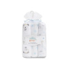 INTERBABY Plienka ZVIERATKA 3 kusy 80x80 cm - BIELO/MODRÁ INTERBABY Plienka ZVIERATKA 3 kusy 80x80 cm - BIELO/MODRÁ