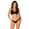 Dámska súprava Obsessive čierne (Raquelia set) XL/XXL Dámska súprava Obsessive čierne (Raquelia set) XL/XXL