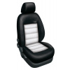 Autopotahy Audi Q5, od r.v. 2009-2014, AUTHENTIC LEATHER, černobílé Autopotahy Audi Q5, od r.v. 2009-2014, AUTHENTIC LEATHER, černobílé