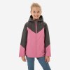QUECHUA Dievčenská turistická nepremokavá bunda MH500 7-15 r ružová 141-148 cm QUECHUA Dievčenská turistická nepremokavá bunda MH500 7-15 r ružová 141-148 cm