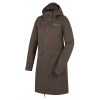 Husky Dámský hardshell kabát Nua L brown (Velikost: M) Husky Dámský hardshell kabát Nua L brown (Velikost: M)