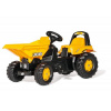 Rollytoys Šliapací traktor Rolly Kid Dumper JCB, žltý Rollytoys Šliapací traktor Rolly Kid Dumper JCB, žltý