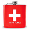 Orion Nerezová vrecková fľaša First Aid0 l 17 Orion Nerezová vrecková fľaša First Aid0 l 17